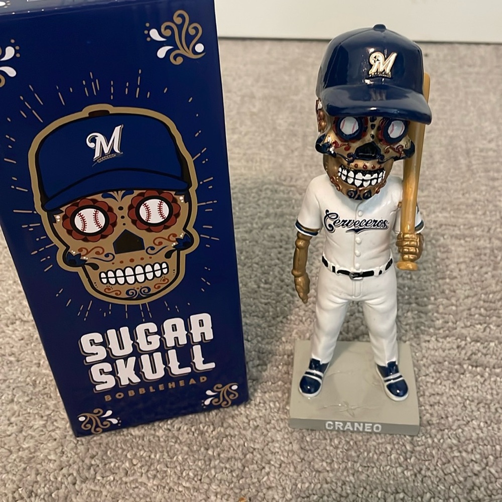 Sugar Skull Bobblehead - Craneo Cerveceros